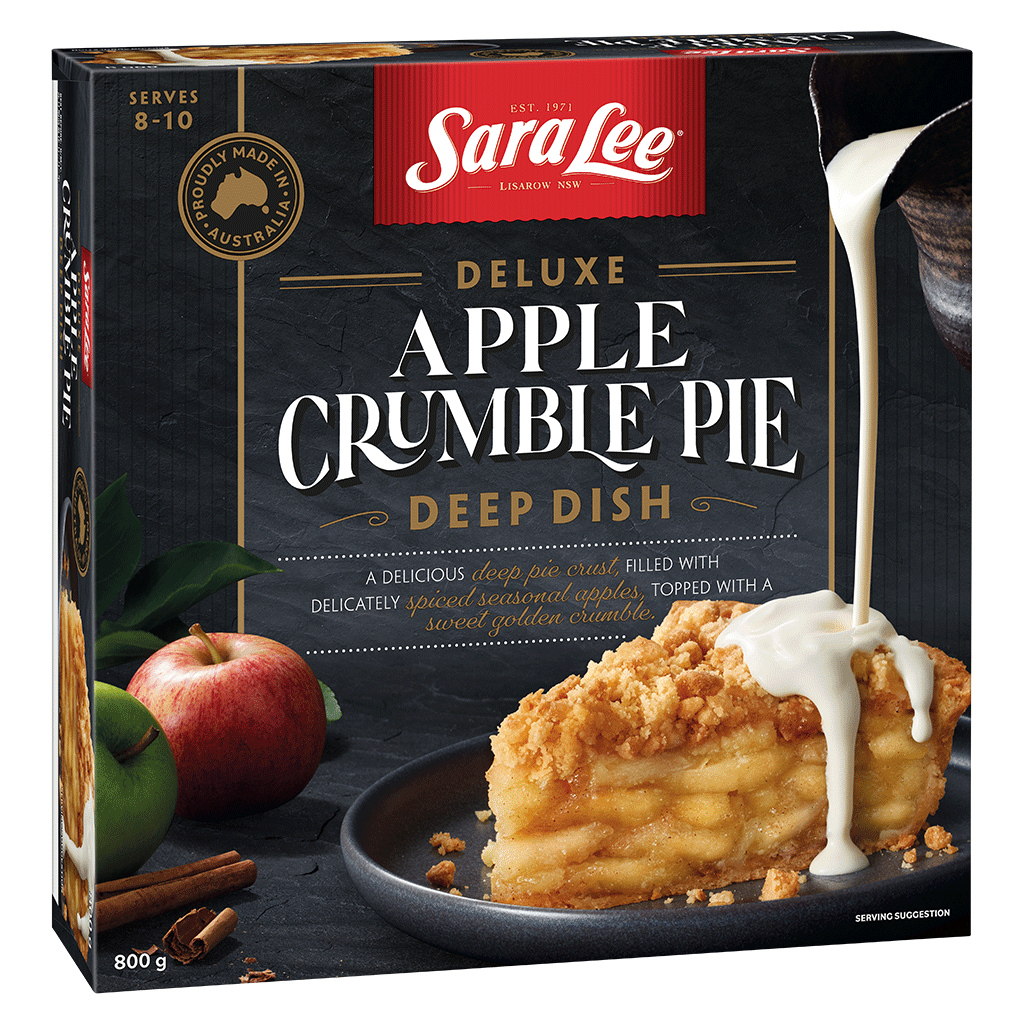 Deluxe Apple Crumble Pie - Sara Lee