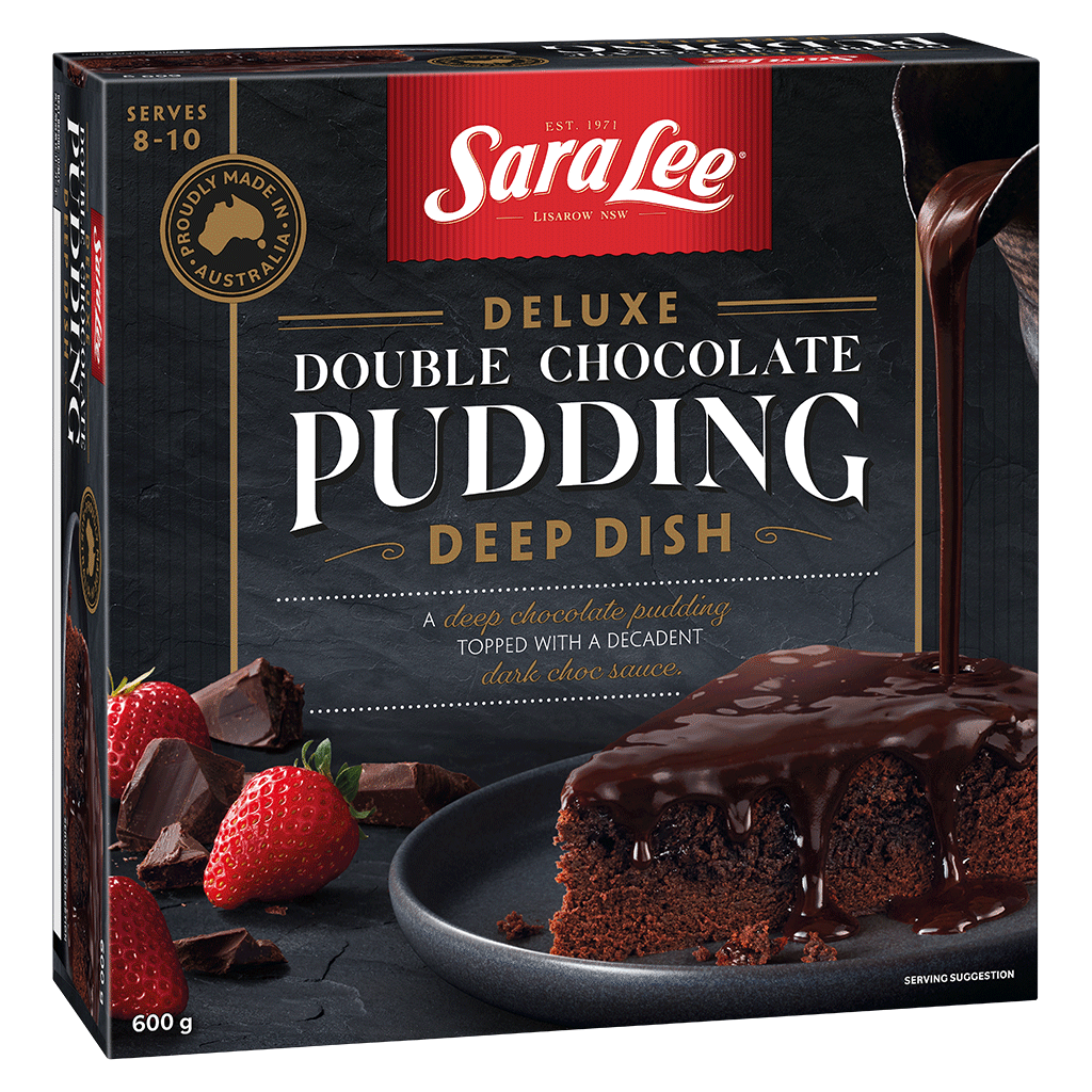 Deluxe Double Chocolate Pudding - Sara Lee